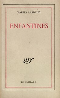 Front cover_Enfantines