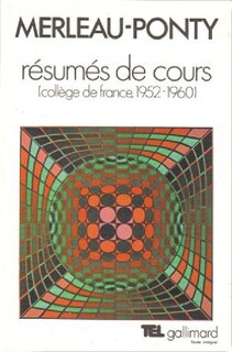 Front cover_Résumés de cours au Collège de France : 1952-1960
