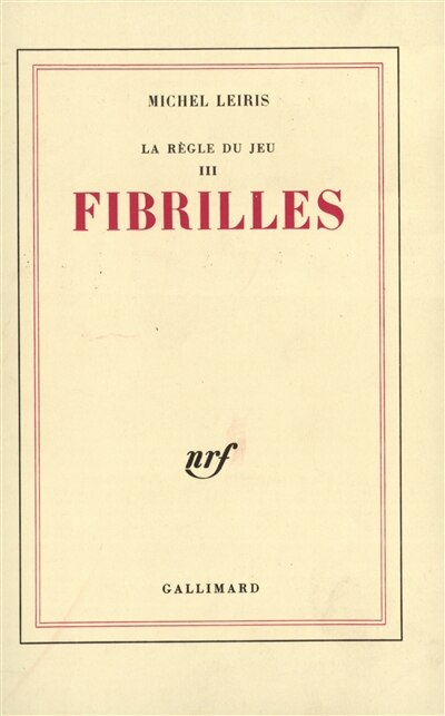 Front cover_Fibrilles