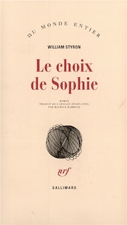 Front cover_Le Choix de Sophie