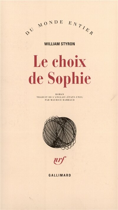 Front cover_Le Choix de Sophie