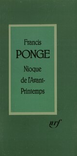 Front cover_Nioque de l'avant-printemps
