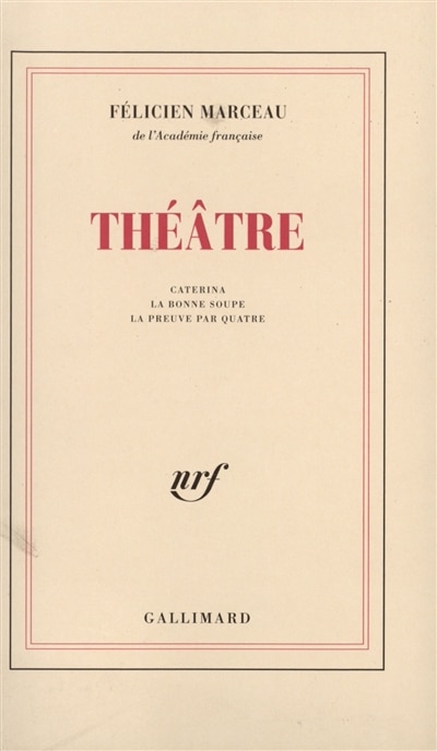 Front cover_Caterina ; La bonne soupe ; La preuve par quatre