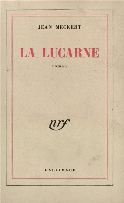 Front cover_La lucarne