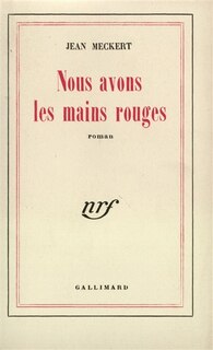 Front cover_Nous avons les mains rouges