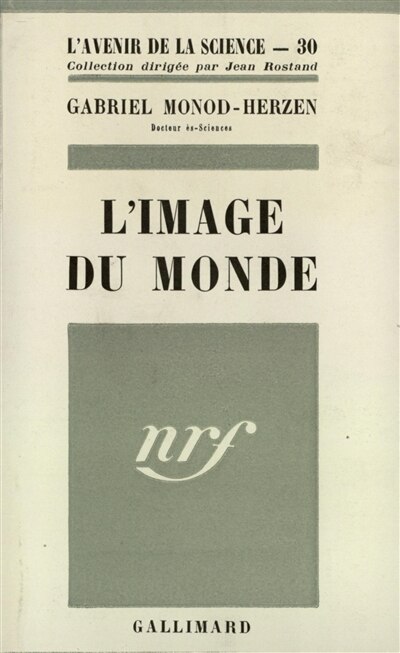 Couverture_L'image du monde
