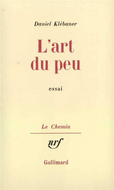 Couverture_L'Art du peu