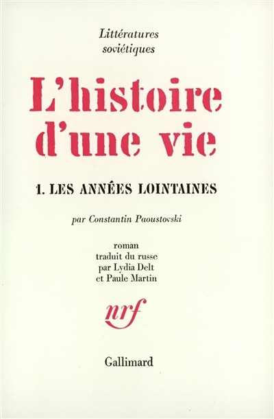 Couverture_Les années lointaines