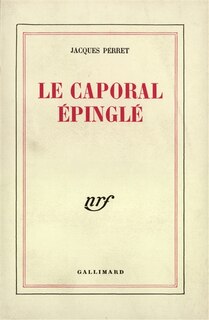 Front cover_Le Caporal épinglé
