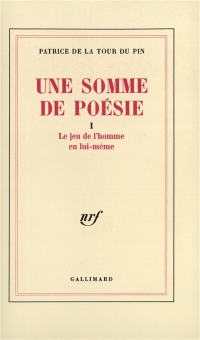 Front cover_Le Jeu de l'homme en lui-m&ecirc;me