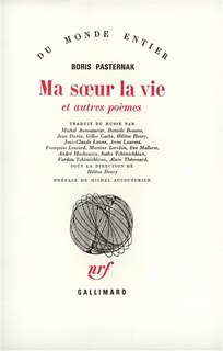 Front cover_Ma soeur, la vie : et autres poèmes