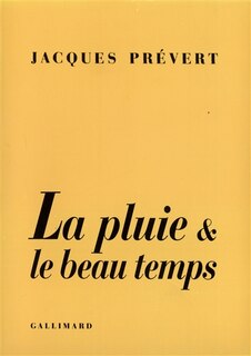 Front cover_La pluie et le beau temps