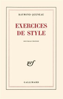 Front cover_Exercices de style
