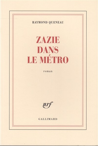 Couverture_Zazie dans le métro