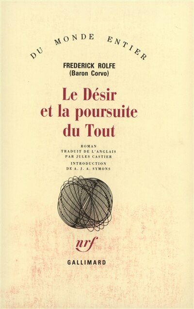 Couverture_Le Désir et la poursuite du tout