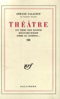 Front cover_Th&eacute;&acirc;tre, Vol. 8