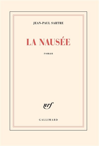 Front cover_La nausée
