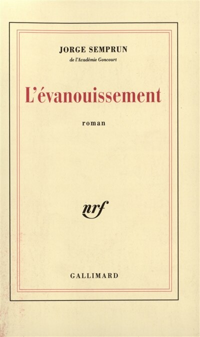 Couverture_L'évanouissement