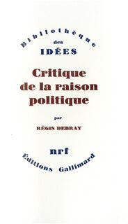 Front cover_Critique de la raison politique