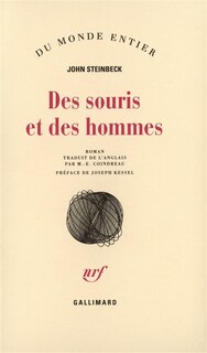 Front cover_Des souris et des hommes