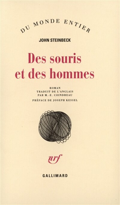 Front cover_Des souris et des hommes