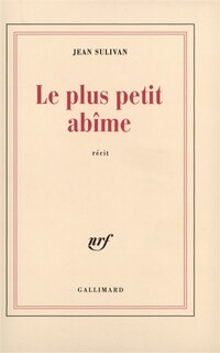 Couverture_Le plus petit ab&icirc;me