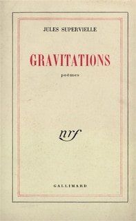 Front cover_Gravitations : poèmes
