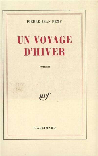 Front cover_Un Voyage d'hiver