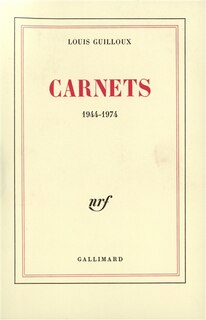 Front cover_Carnets 1944-1974