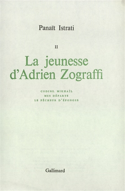 Couverture_La jeunesse d'Adrien Zograffi