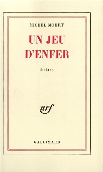 Front cover_Un Jeu d'enfer