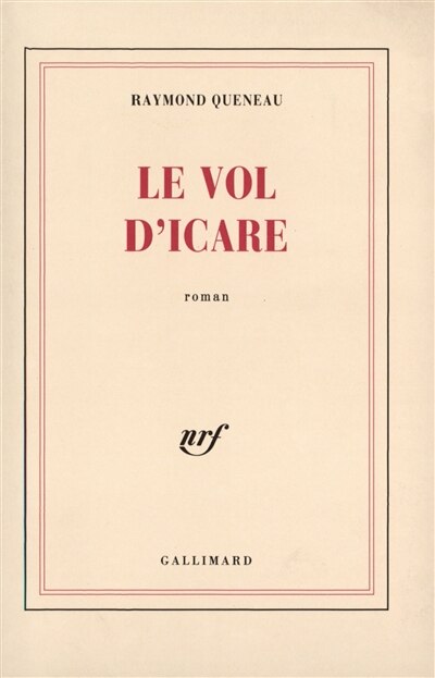 Front cover_Le Vol d'Icare