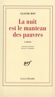 Front cover_La nuit est le manteau des pauvres