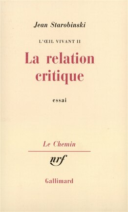 La relation critique