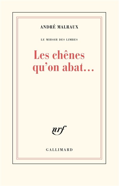 Front cover_Les chênes qu'on abat...