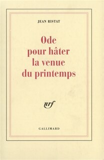 Couverture_Ode pour hâter la venue du printemps