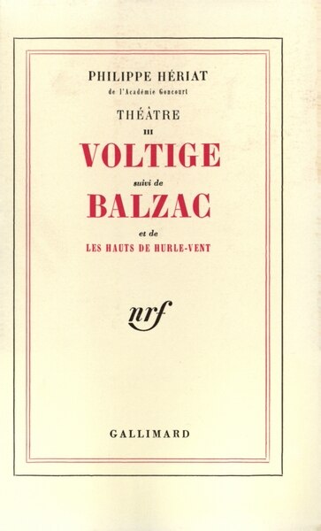 Couverture_Voltige ; Balzac ; Les hauts de Hurle-Vent