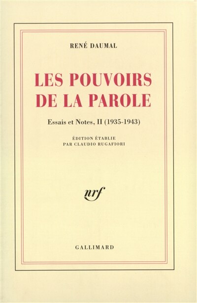 Couverture_Les Pouvoirs de la parole