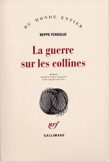 Front cover_La Guerre sur les collines