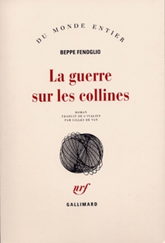 Front cover_La Guerre sur les collines