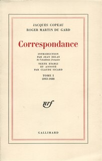 Front cover_Correspondance