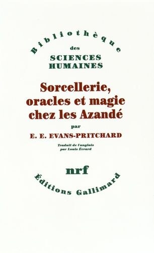 Couverture_Sorcellerie, oracles et magie chez les Azand&eacute;