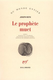 Front cover_Le prophète muet