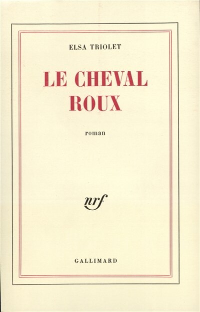 Front cover_Le Cheval roux ou les Intentions humaines