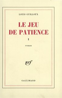 Front cover_Le jeu de patience