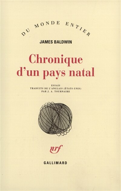 Couverture_Chronique d'un pays natal : essais