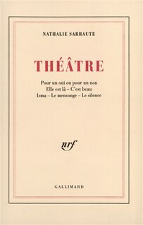 Front cover_Théâtre ; Elle est là ; C'est beau
