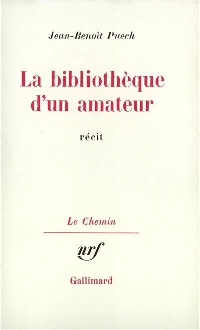 Front cover_La Bibliothèque d'un amateur