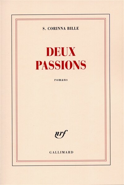 Couverture_Deux passions : romans