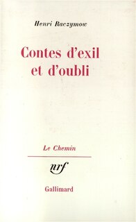Front cover_Contes d'exil et d'oubli